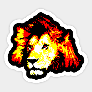 Lion Sticker